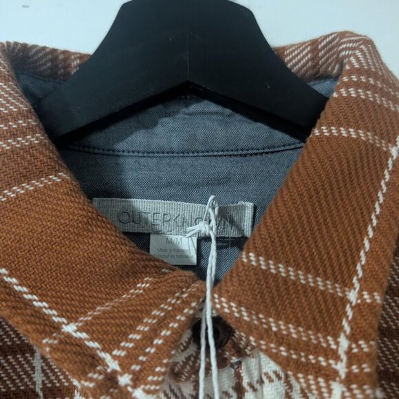 Outerknown | Blanket Shirt In Cedar Bigbury Plaid - Picture 8 of 14